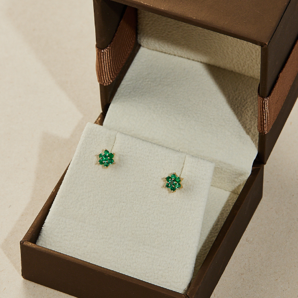 Set Flores de Esmeralda Radiante - Imagen 3